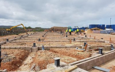 Foundations in at canalside pub